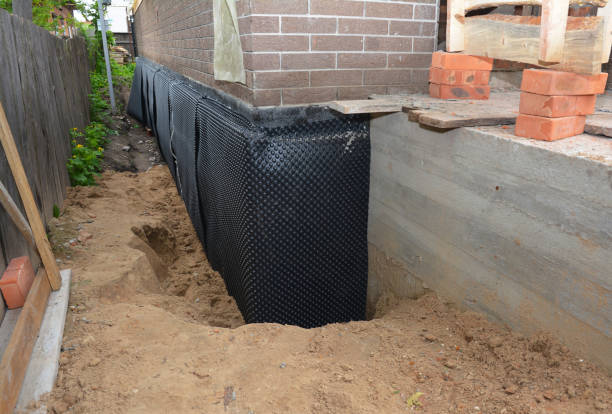 Happy homeowners after waterproofing job in Manchester Township